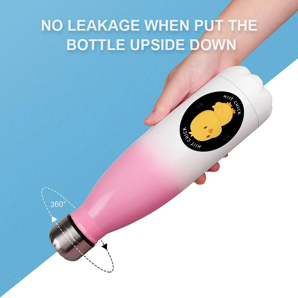 Thumbnail: HIIT Chick Stainless Steel Water Bottle 6