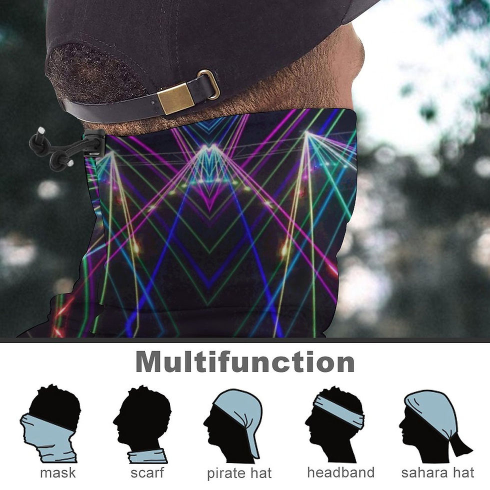 Thumbnail: Laser Show Multifunctional Bandana 8