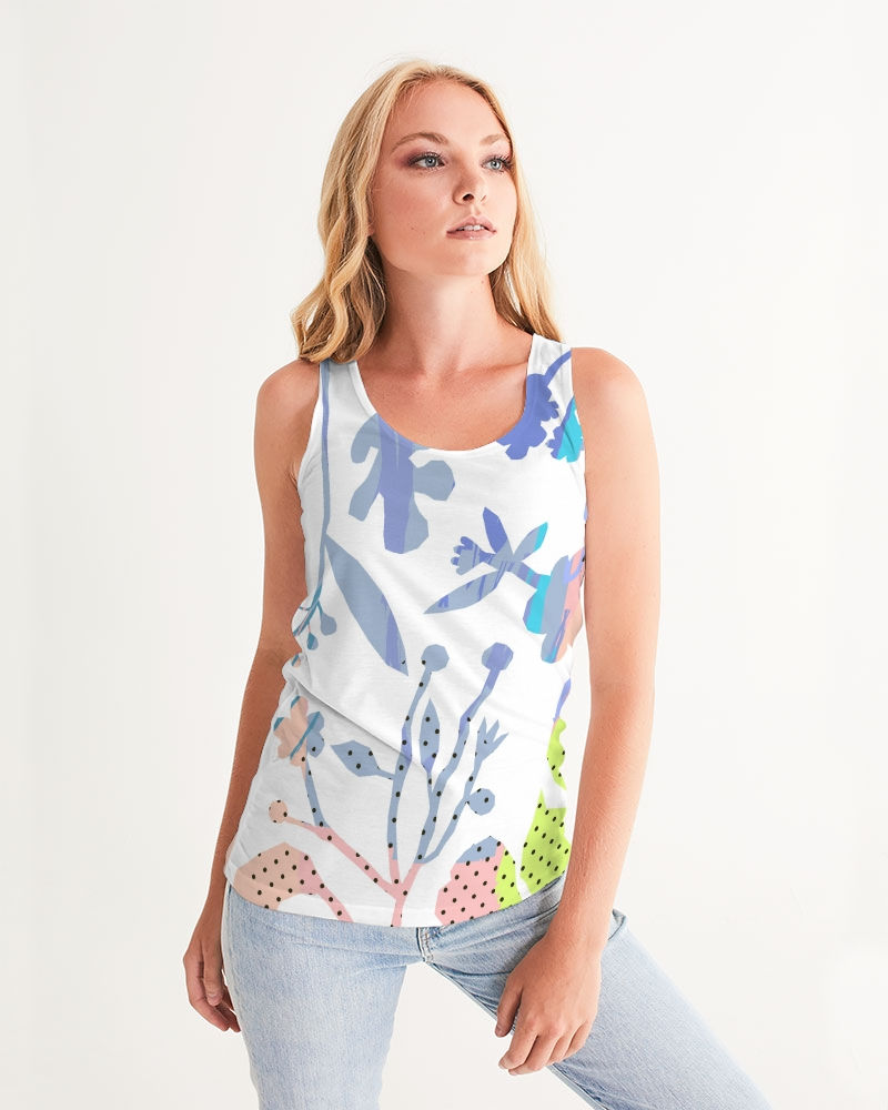 Flower Shadow Women's Tank Top