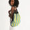 Thumbnail: Colorful Stripes Canvas Drawstring Bag