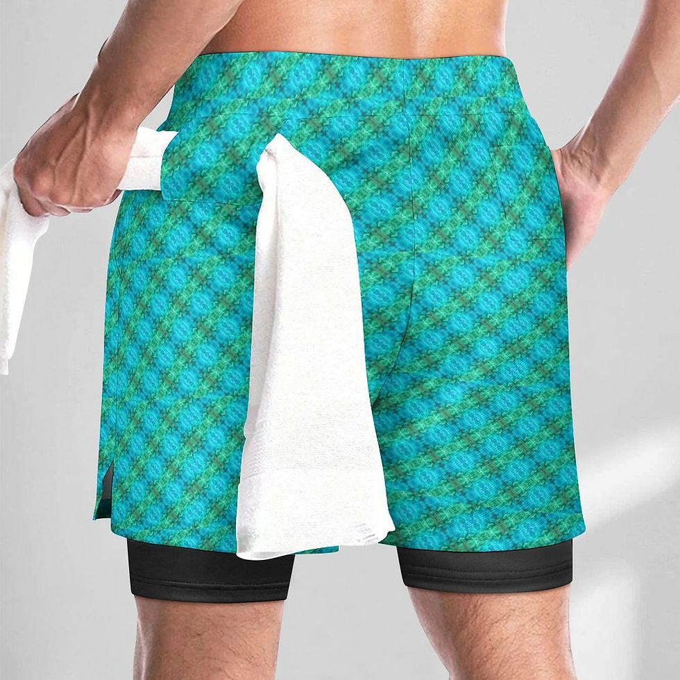 Thumbnail: Clear Waters Men's Sports Beach Shorts 3
