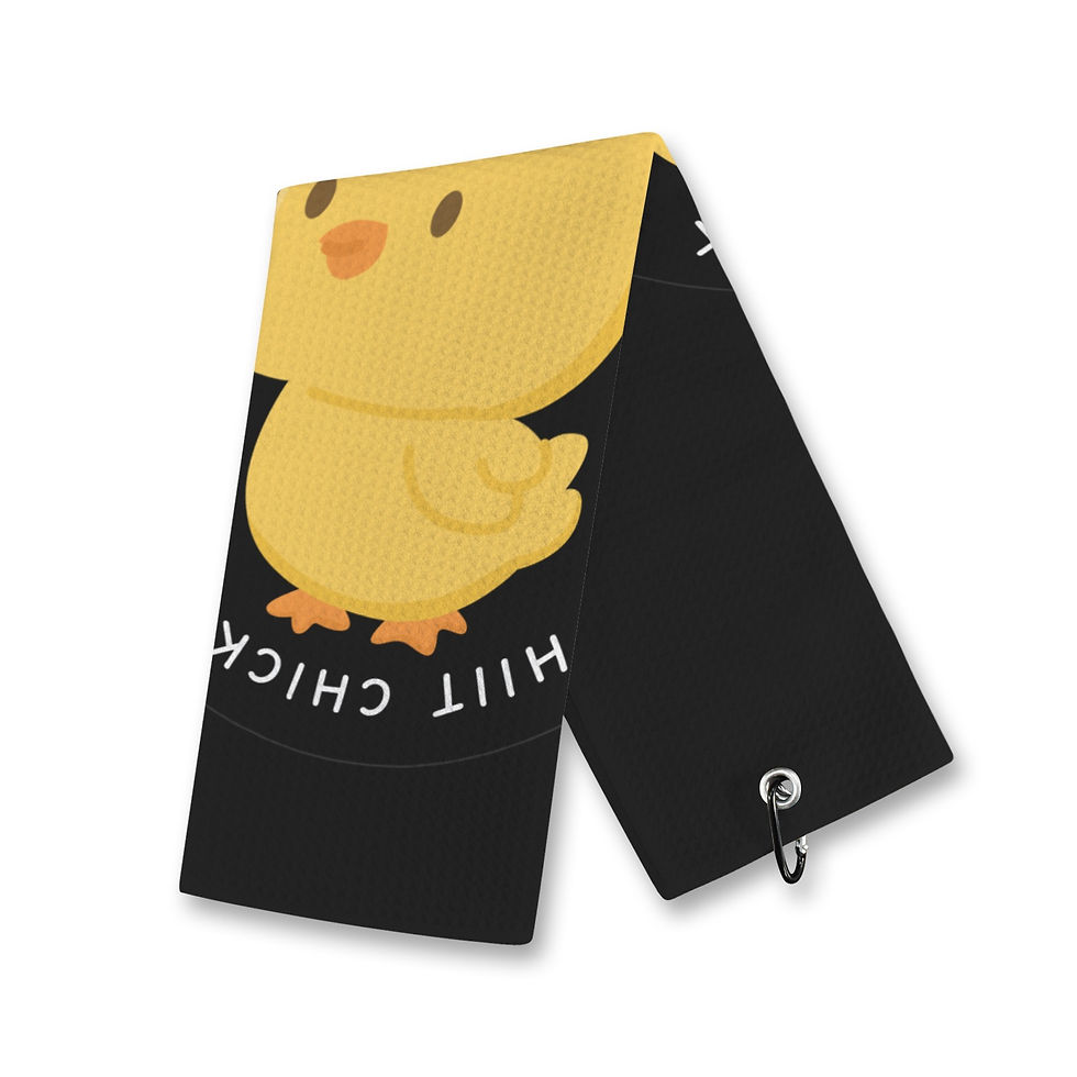 HIIT Chick Workout & Golf Towel 2