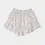 Thumbnail: Ditsy Mauve Women's Ruffle Shorts 7