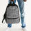 Thumbnail: Checkerboard (2) Small Canvas Backpack 1