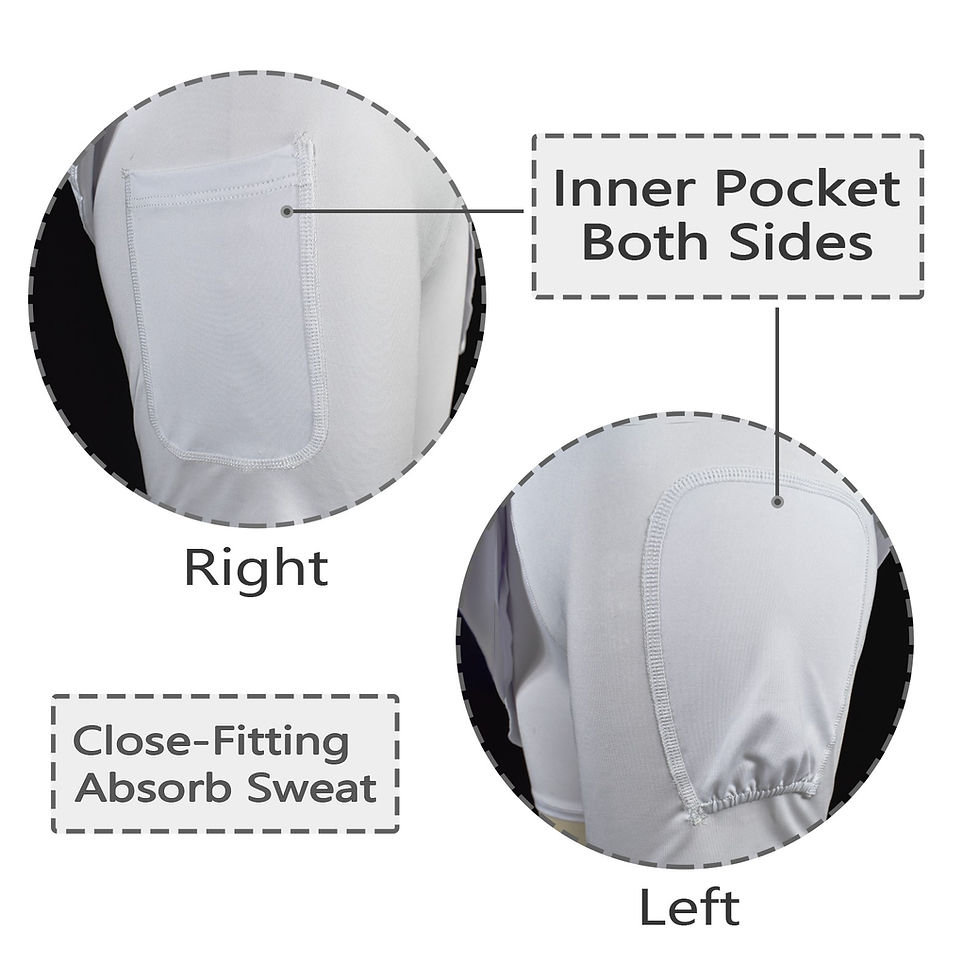 Thumbnail: Women's Golf Skirt with Pockets | Race Bib Display