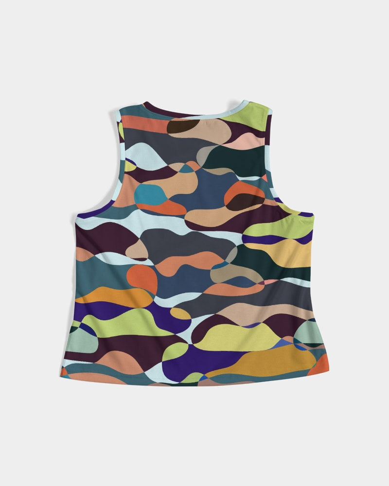 Thumbnail: Summer Garden Women's Cropped Tank