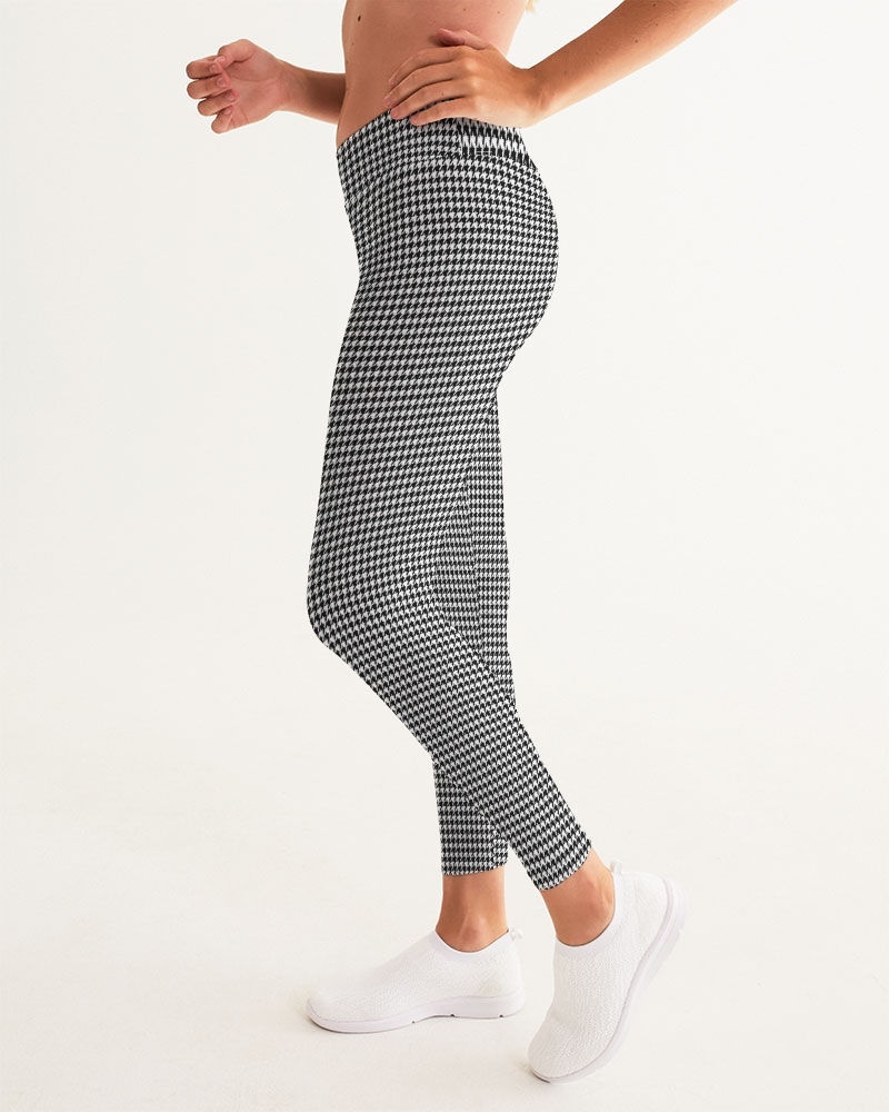 Thumbnail: Houndstooth Little Yoga Pants