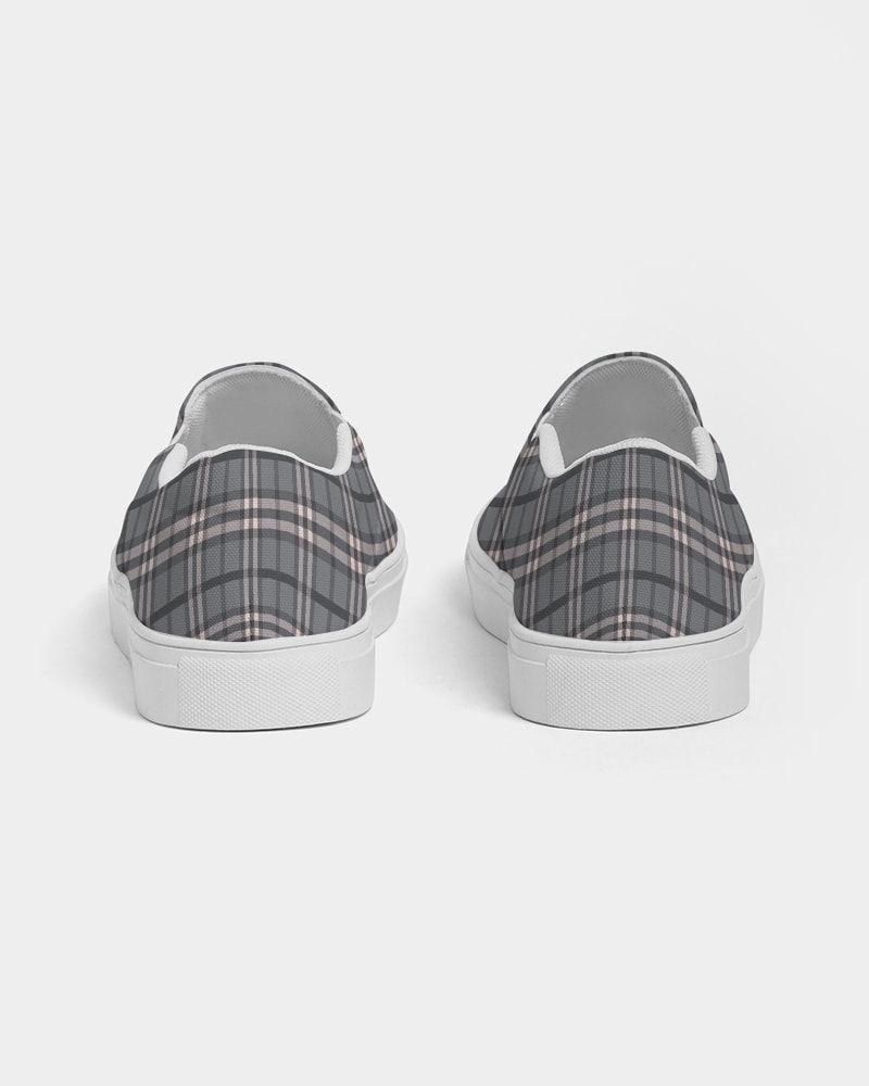 Thumbnail: Classical Plaid (1) Women's Slip On Canvas Shoe 4