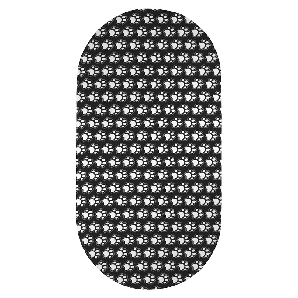 Paw Print Little Yoga Mat 1