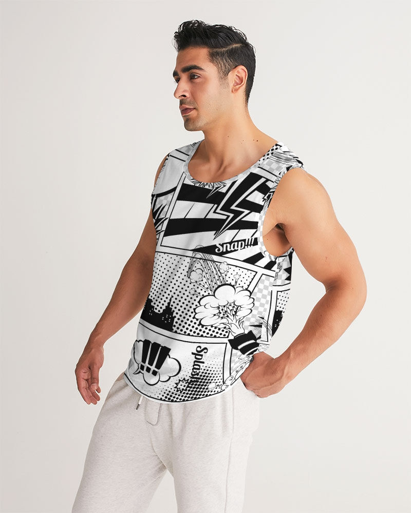 Thumbnail: Retro Comic Men's Sports Tank 5