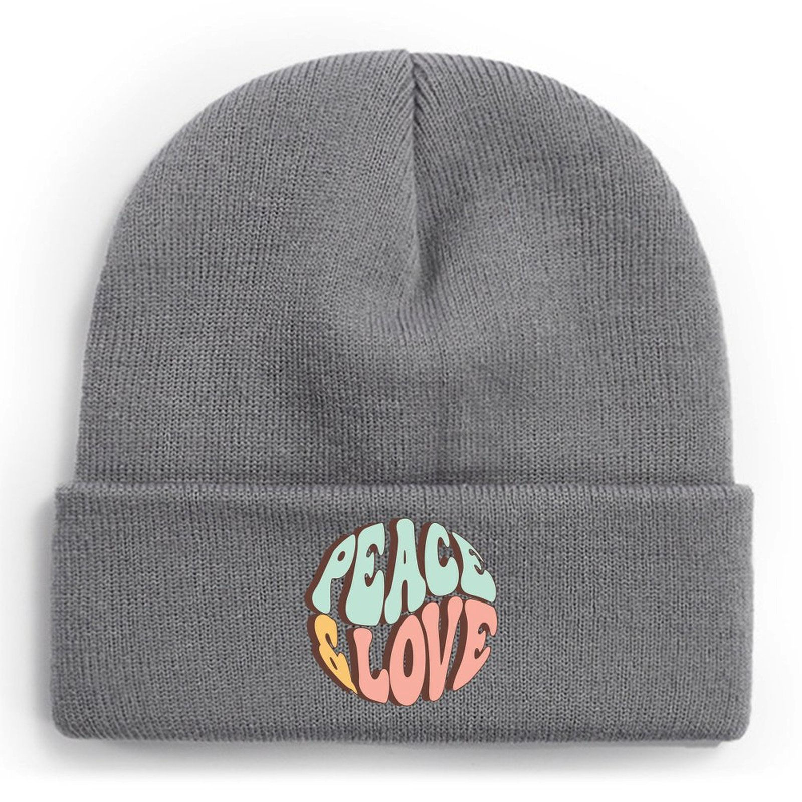 Peace & Love Knit Beanie 5