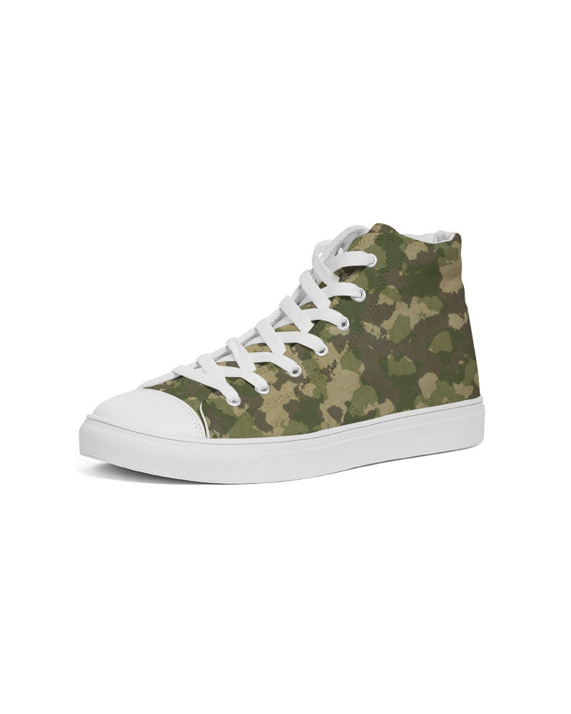 Thumbnail: Military Green Men's High Top Canvas Sneak 5