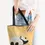 Thumbnail: Distraught Panda Canvas Zip Tote 1
