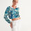 Thumbnail: Snowflake Women's Cropped Windbreaker