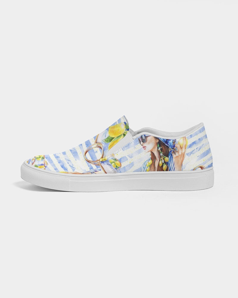 Thumbnail: Lemon Fashion Women's Slip On Canvas Shoe 6