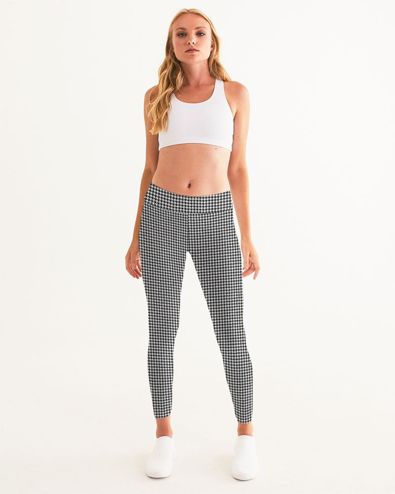 Thumbnail: Houndstooth Little Yoga Pants