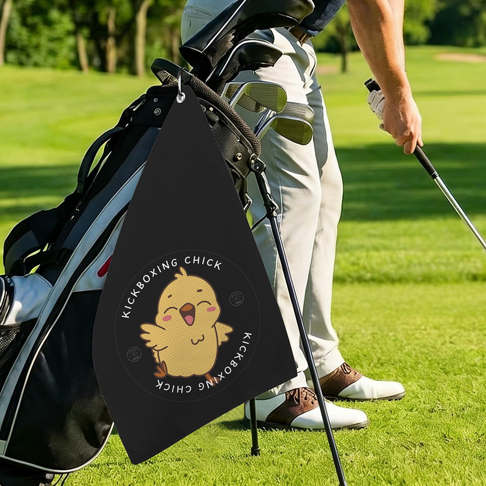 Thumbnail: Kickboxing Chick Workout & Golf Towel 1