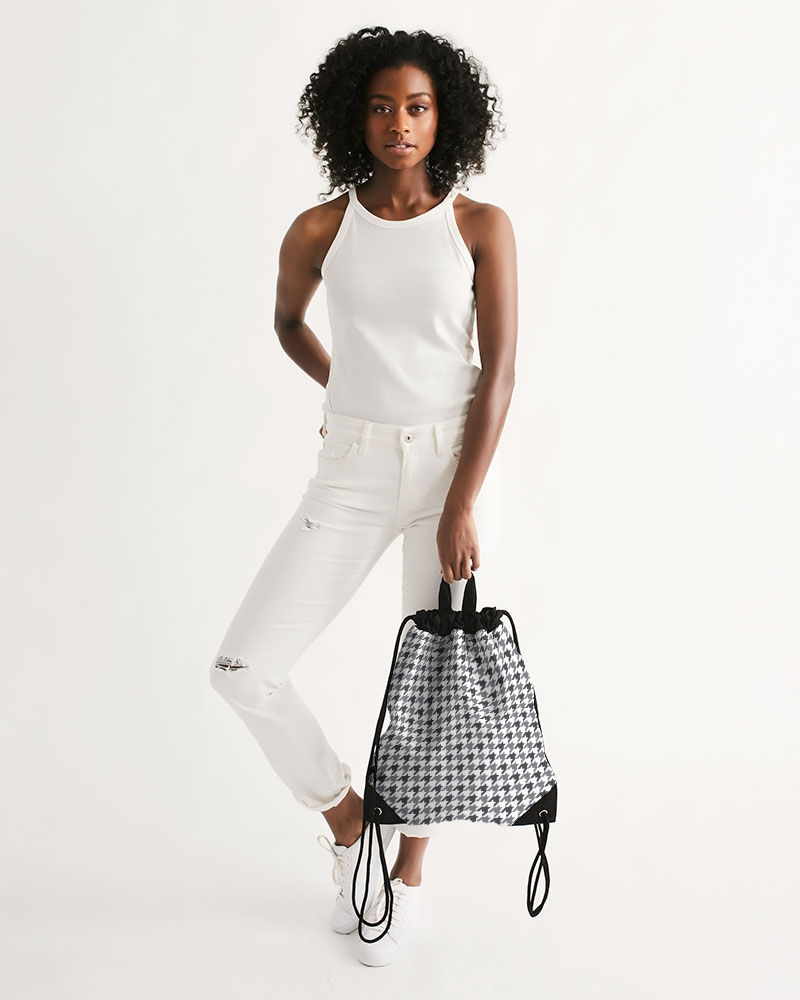 Thumbnail: Classical Plaid (2) Canvas Drawstring Bag