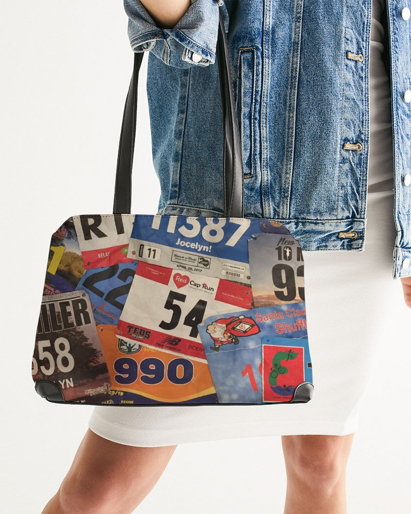 Shoulder Bag Purse | Race Bib Display 1