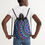 Thumbnail: Mod Kaleidoscope Canvas Drawstring Bag