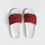 Thumbnail: Red Roses Women's Slide Sandal 3