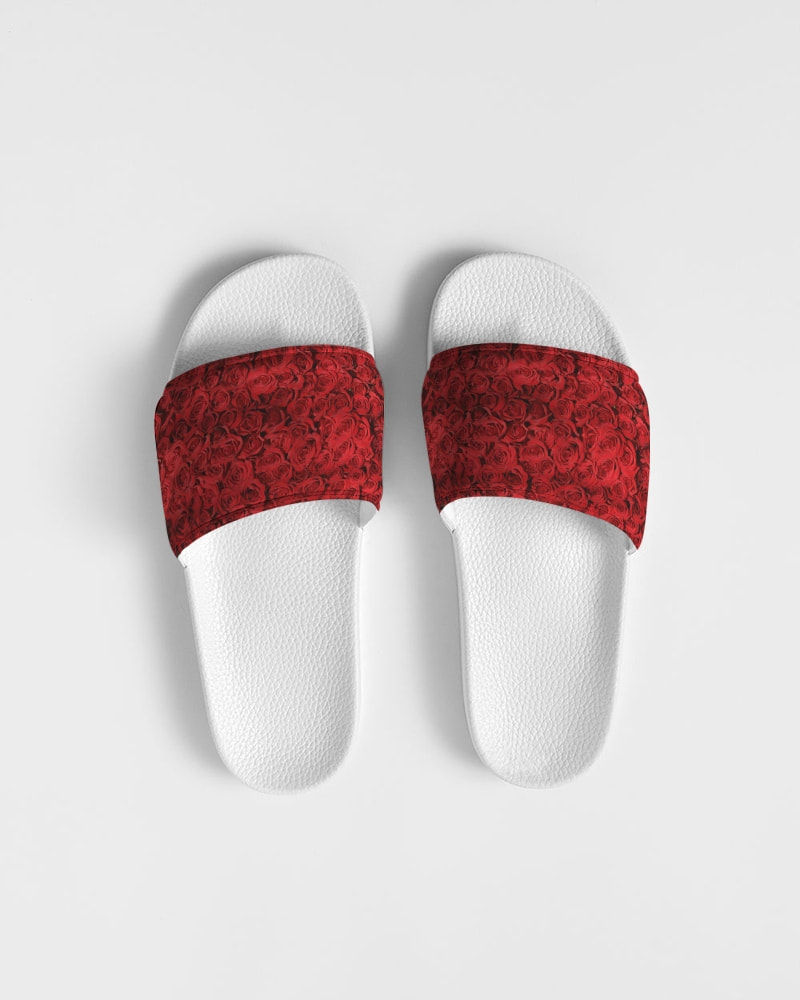 Thumbnail: Red Roses Women's Slide Sandal 3