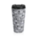 Polar Bear Stainless Steel Travel Mug | Black 1