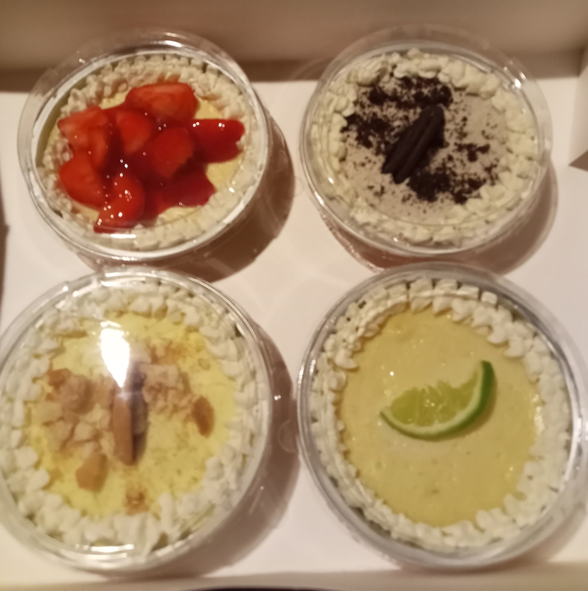 2-4" Mini Cheesecakes