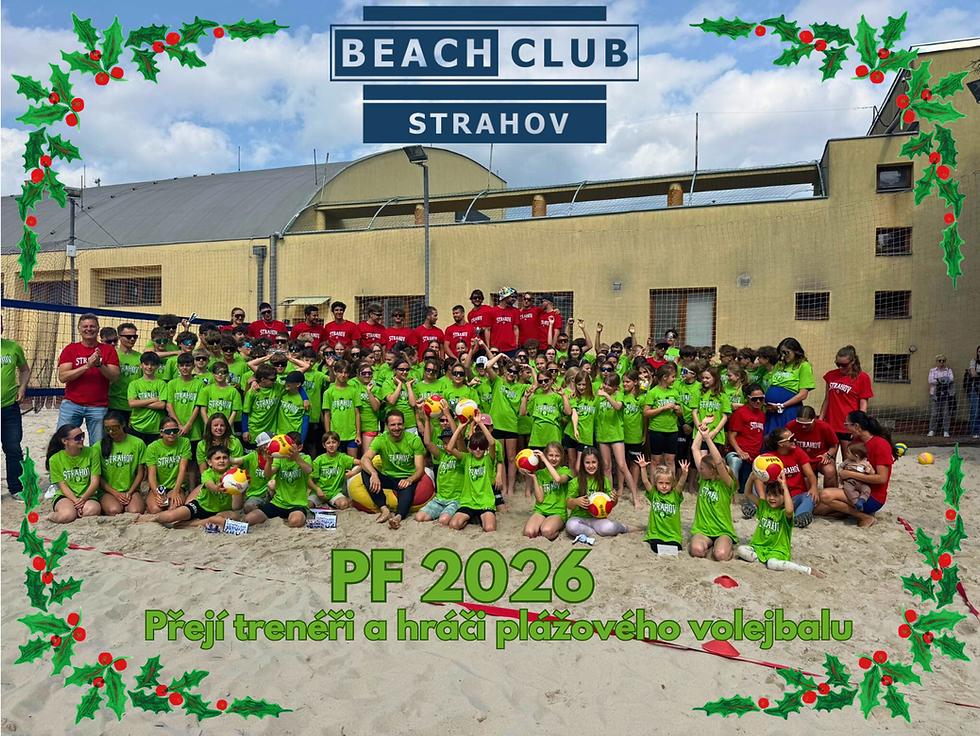 PF 2026 přeje celý tým BEachclubu Strahov