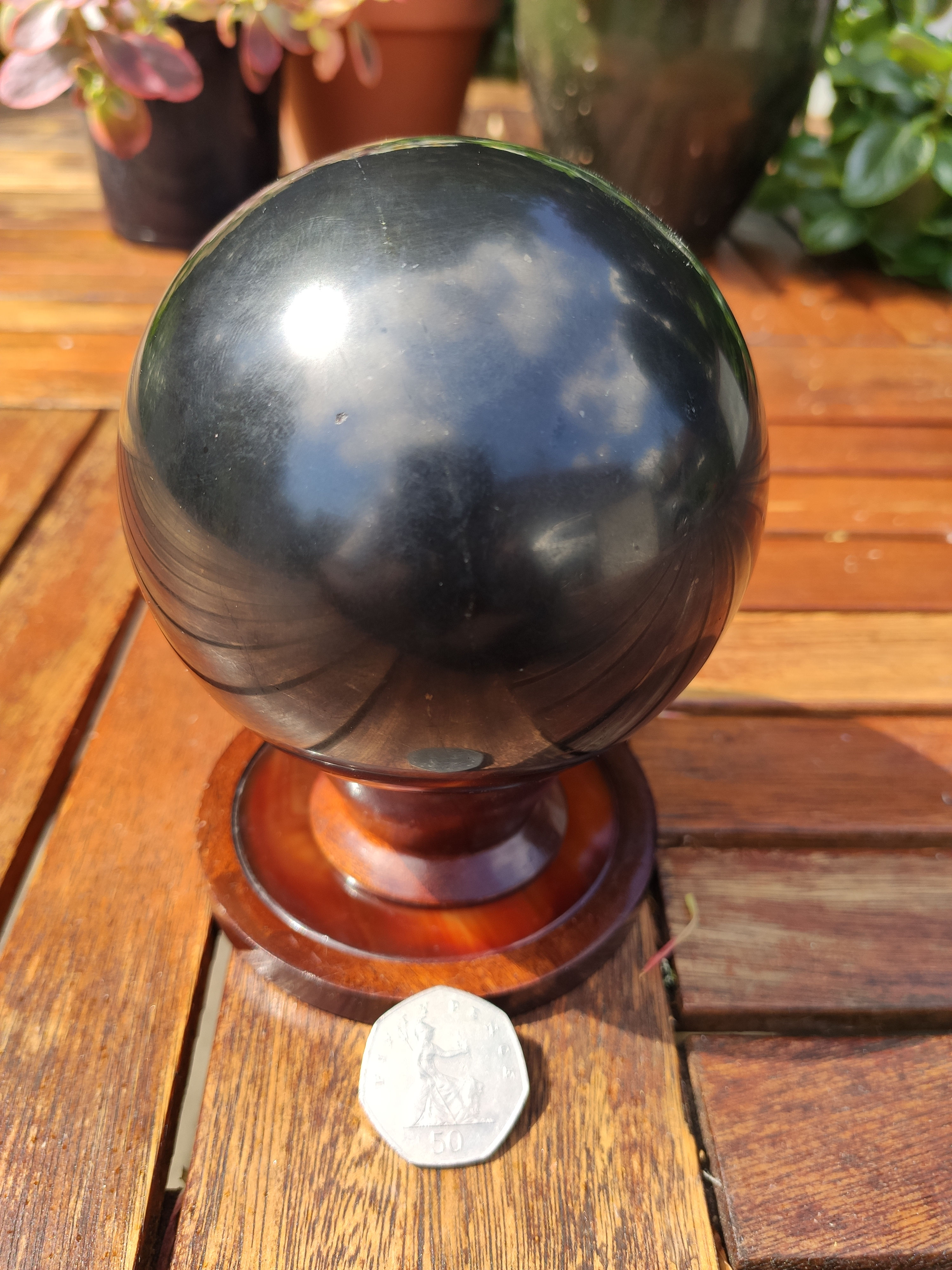 Large Shungite Ball 10cm diameter
