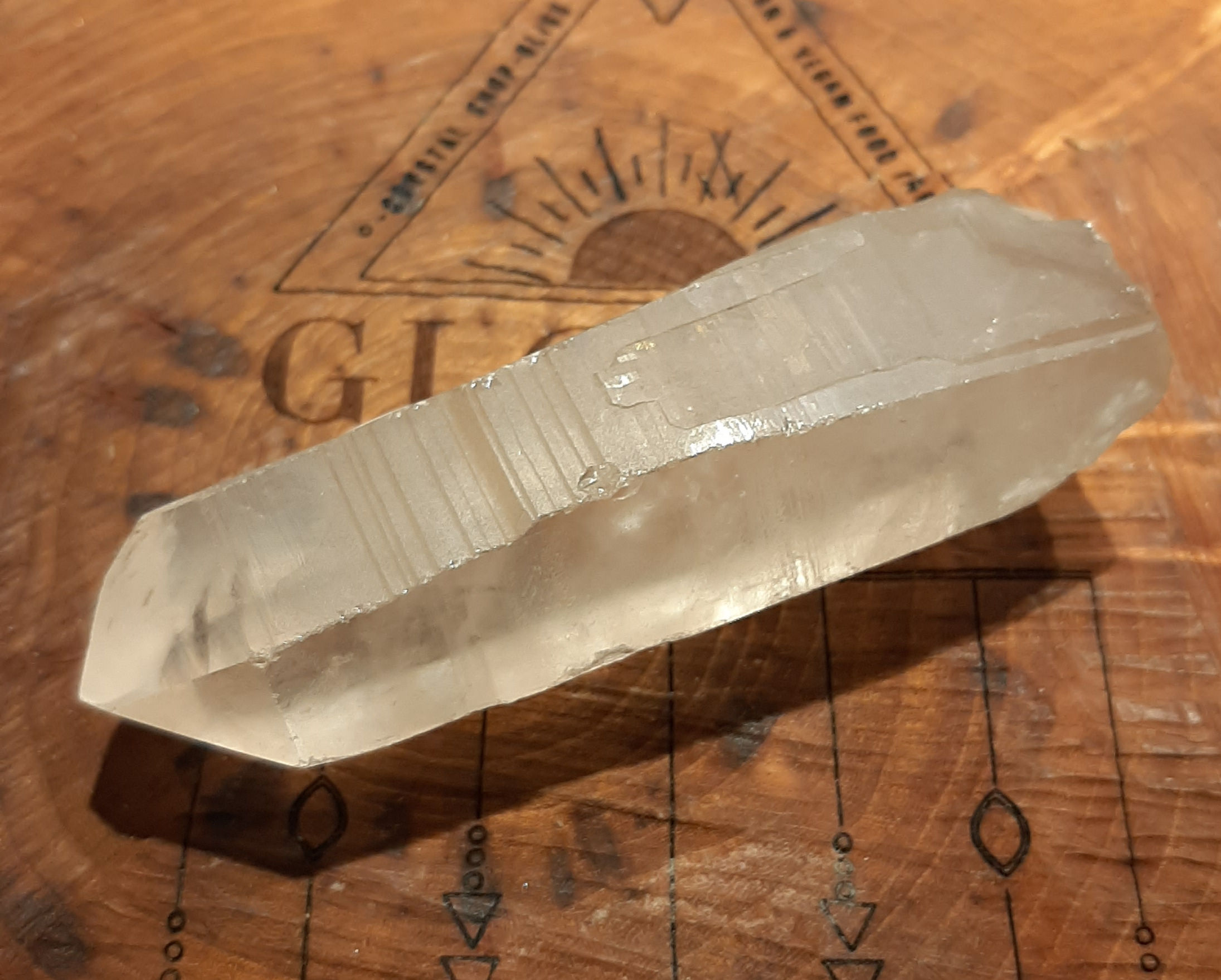 Smokey Quartz point 11.5cm