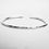 Thumbnail: Silver torc bangle