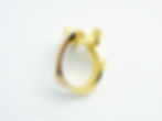 18 karat yellow gold diamond semi mount ring