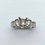 Thumbnail: Platinum Diamond Semi-Mount Ring