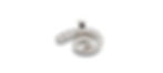 14 karat white gold diamond pendant