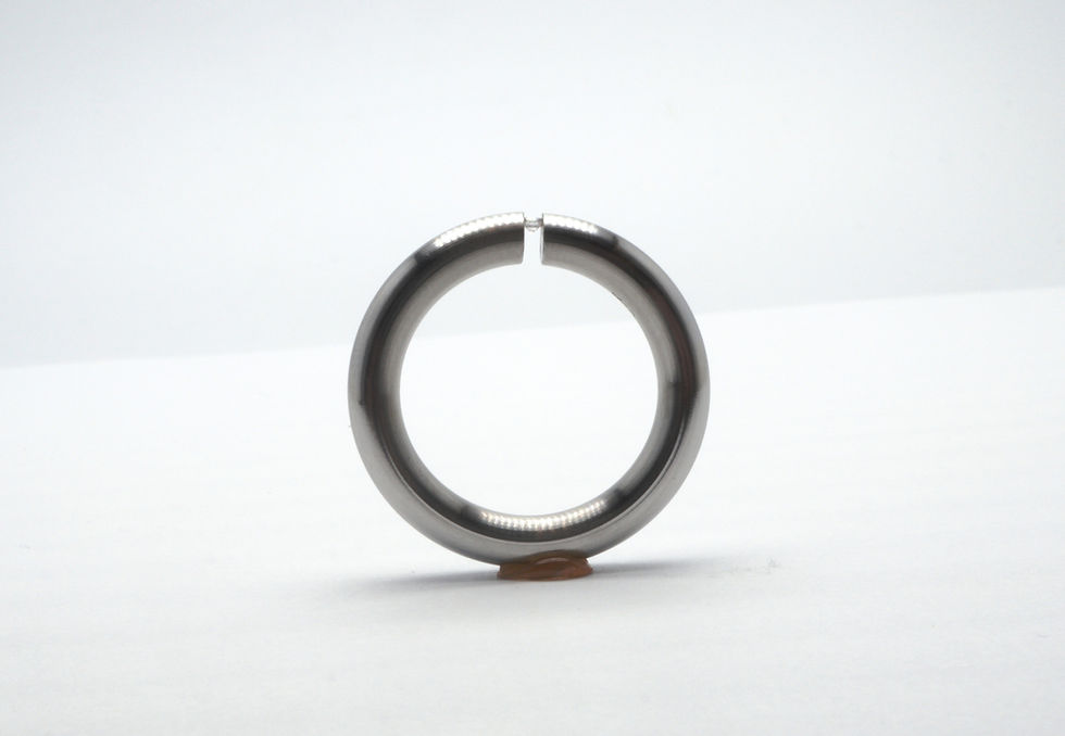 Thumbnail: Stainless steel wedding band