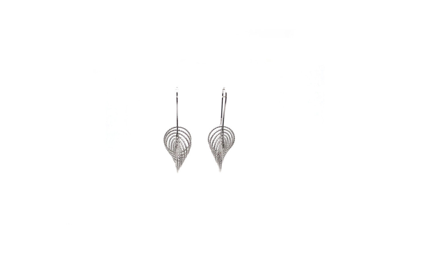 Sterling Silver Twist Earrings