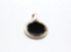 18 karat yellow gold blue cameo pendant