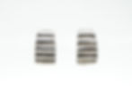 14 karat white gold earrings