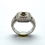 Thumbnail: 18 Karat White Gold Semi Mount Ring