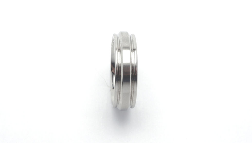 Thumbnail: Stainless steel wedding band