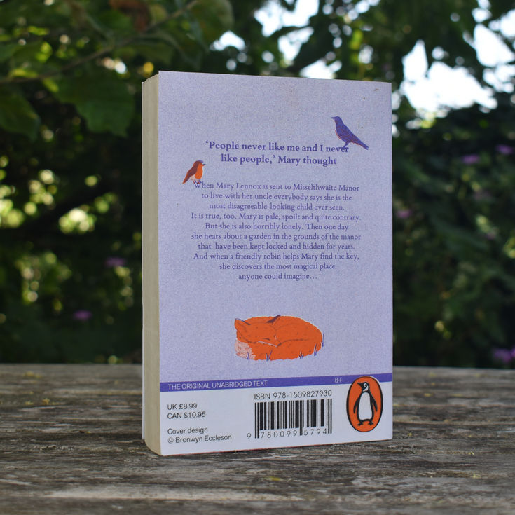 The Secret Garden - Frances Hodgson Burnett - back cover