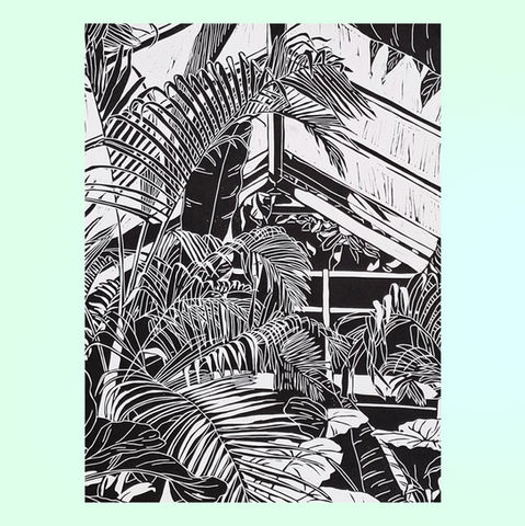 Lino printing
