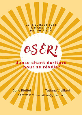 oser sa voix