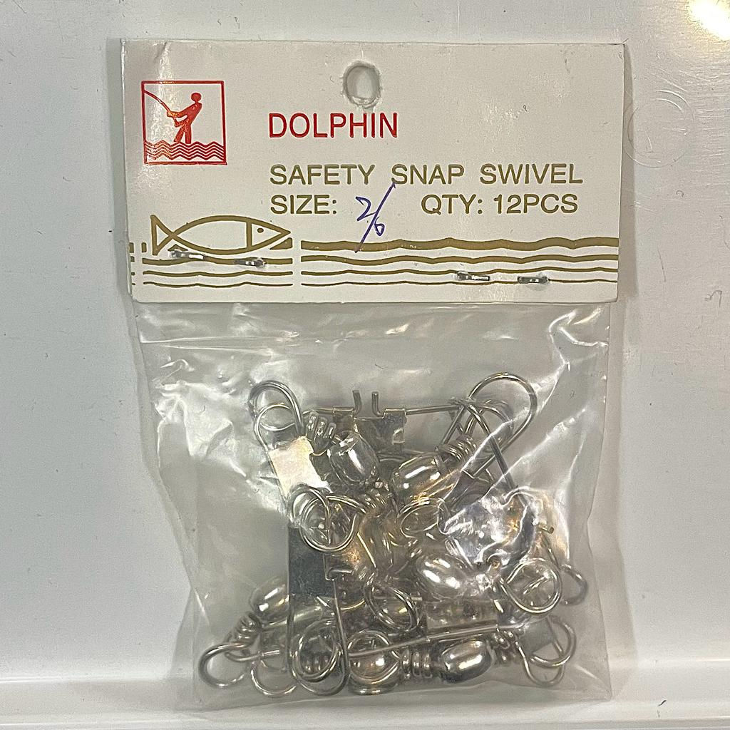 סביבל סיכה כסוף גדול 2/0 DOLPHIN