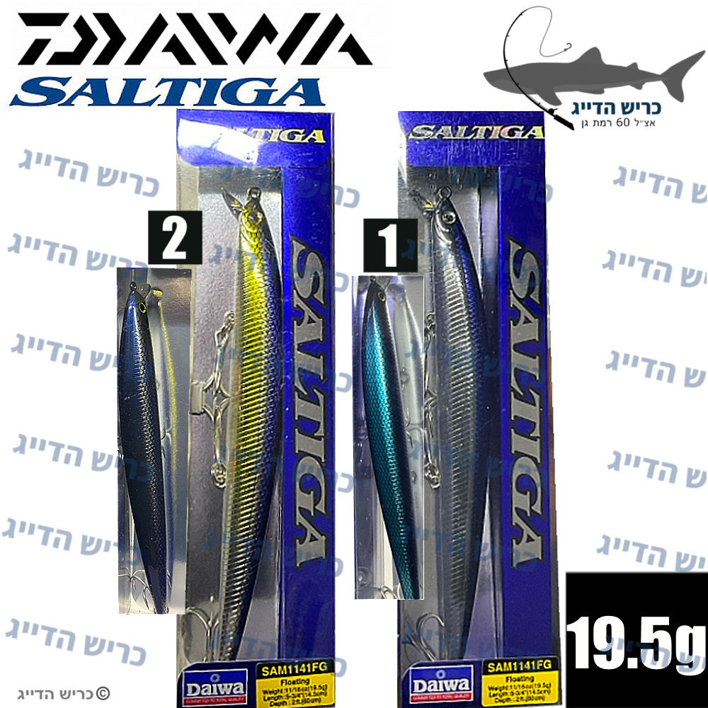 DAIWA SALTIGA Minnow 145F 14.5cm 19.5g דמוי