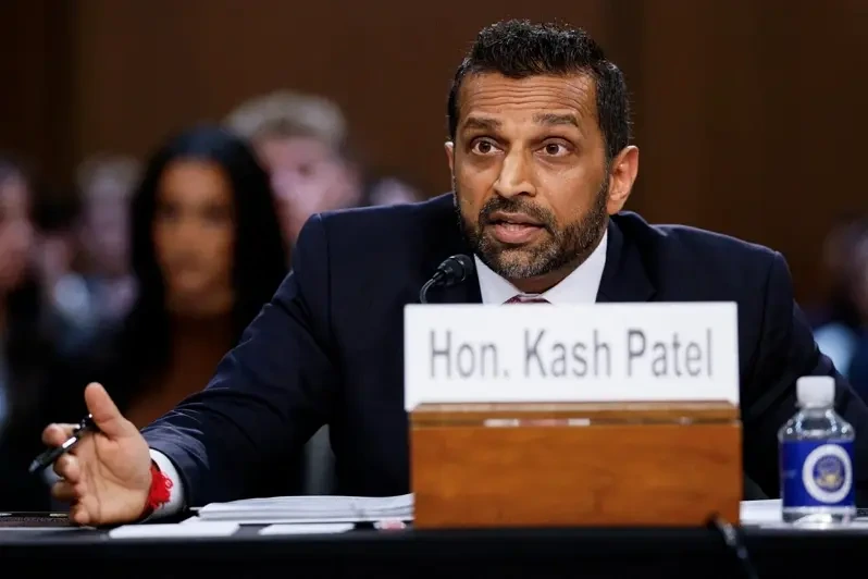 聯邦調查局局長巴特爾(Kash Patel)。(路透)