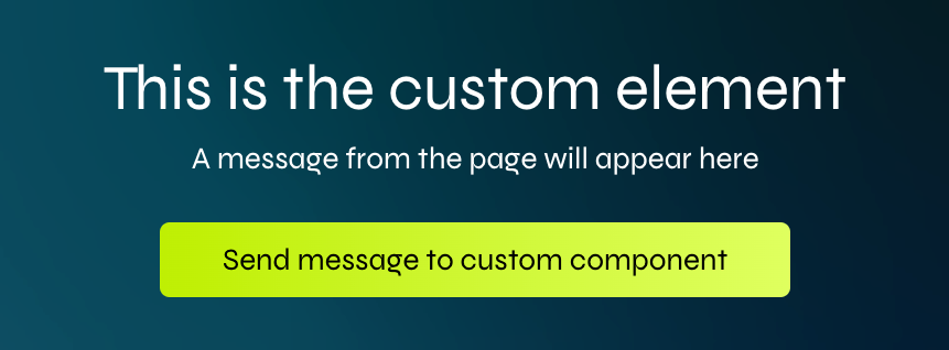 Hello Custom Element