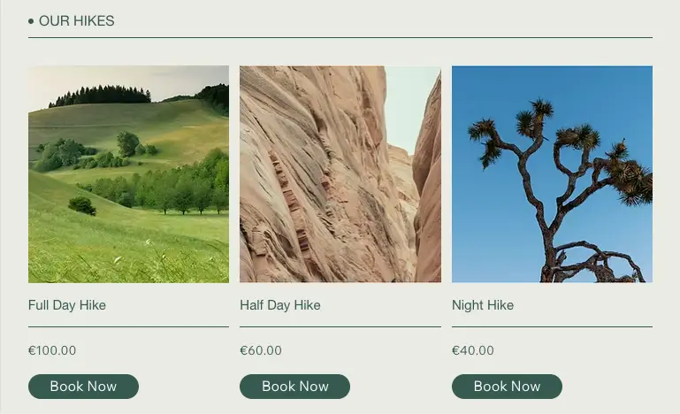 Book a Hike