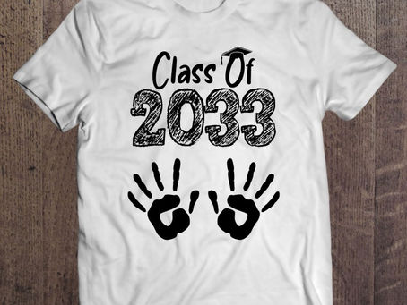 Class Of 2033 Handprint Shirt